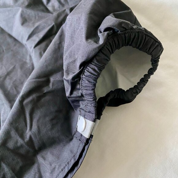 MEC Black Caught in the Rain Packable Poncho - Picture 6 of 16